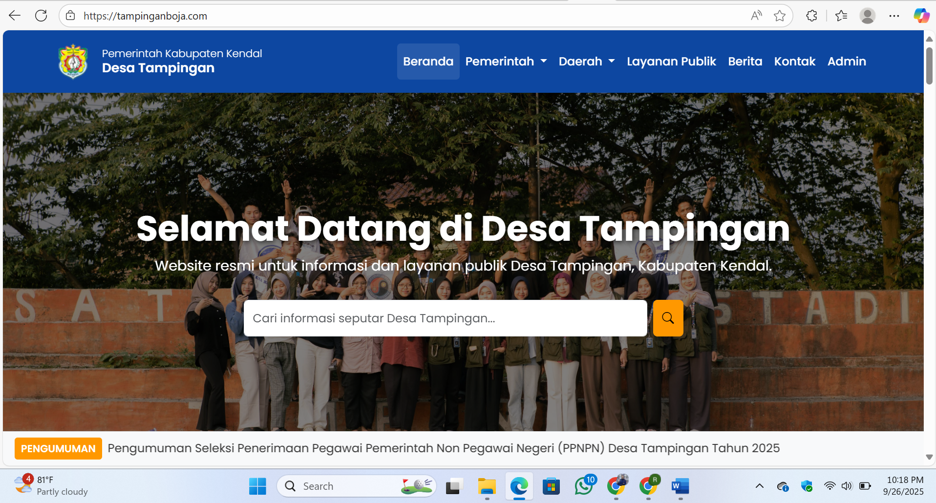Proyek Web Design
